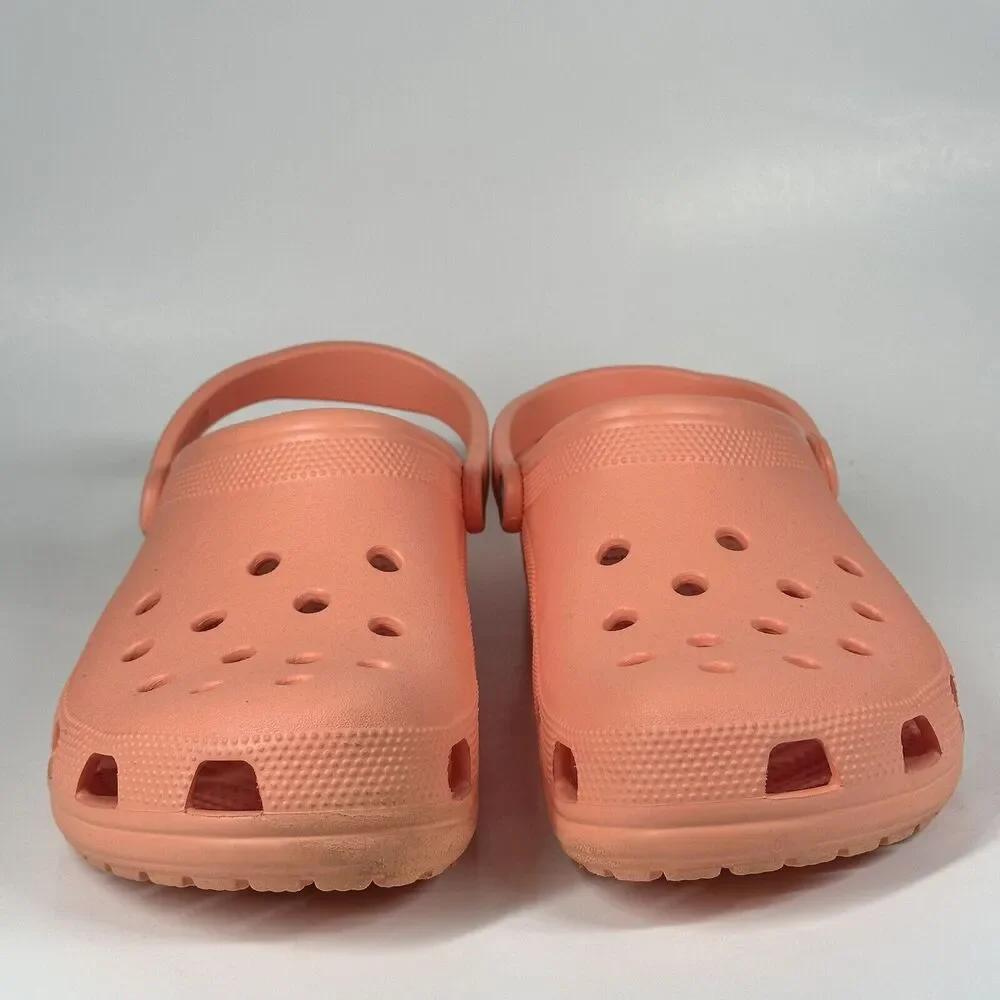 Crocs Mens Size 13 Papaya Classic Clog Mule Authentic Shoe Style 10001 - Picture 2 of 15